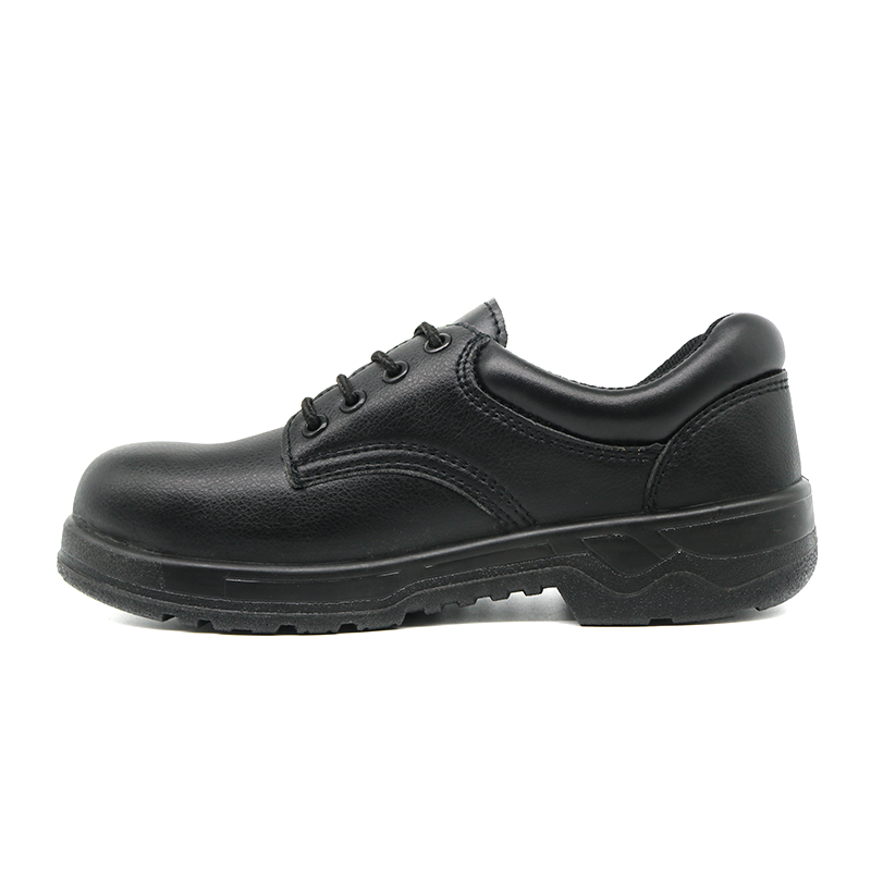 Black Anti Slip Men Executive Safety Shoes with Composite Toe