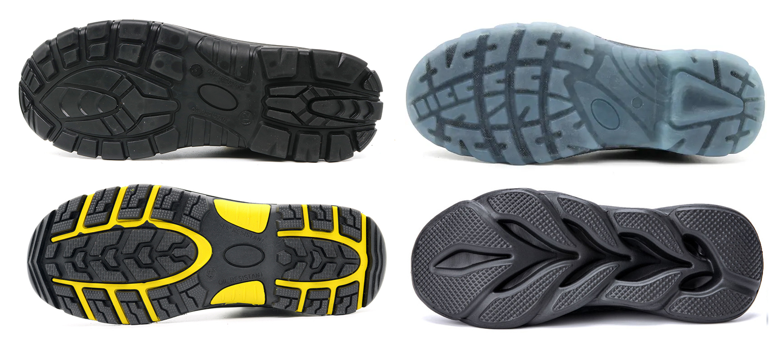 The difference of sole materials for tiger master safety shoes