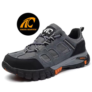 Steel Toe Puncture Proof Suede Safety Shoes for Men