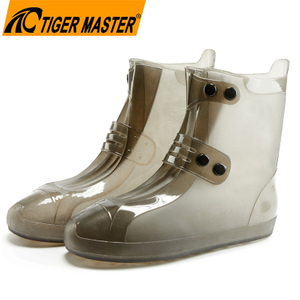 26 Cm Waterproof PVC Rain Shoe Cover for Unisex