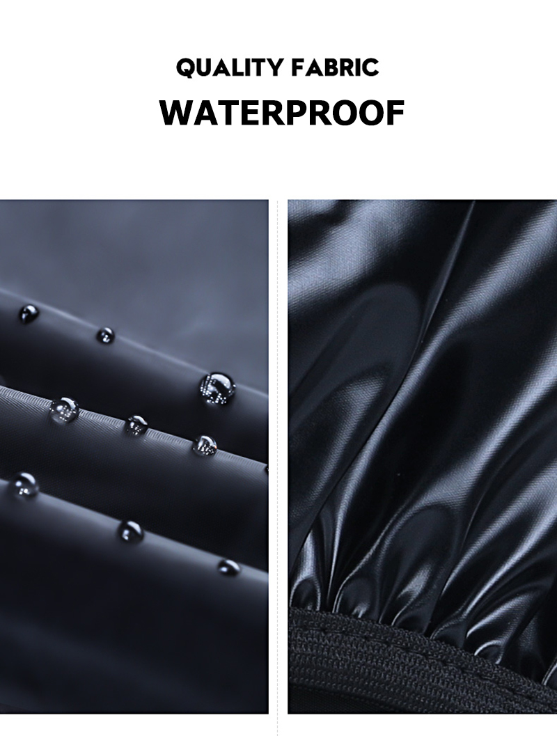 40 Cm Waterproof Motorcycle PVC Rain Boots Shoes Cover With Zipper