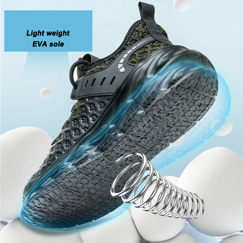 Steel Toe Puncture Proof Safety Shoes Sport
