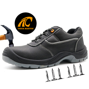 CE Approved Steel Toe Industrial Safety Work Shoes for Men