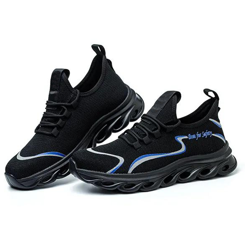 Steel Toe Anti Puncture Soft Safety Shoes Light Weight