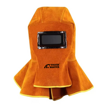 Cow Split Leather Industrial Work Welding Hood Mask