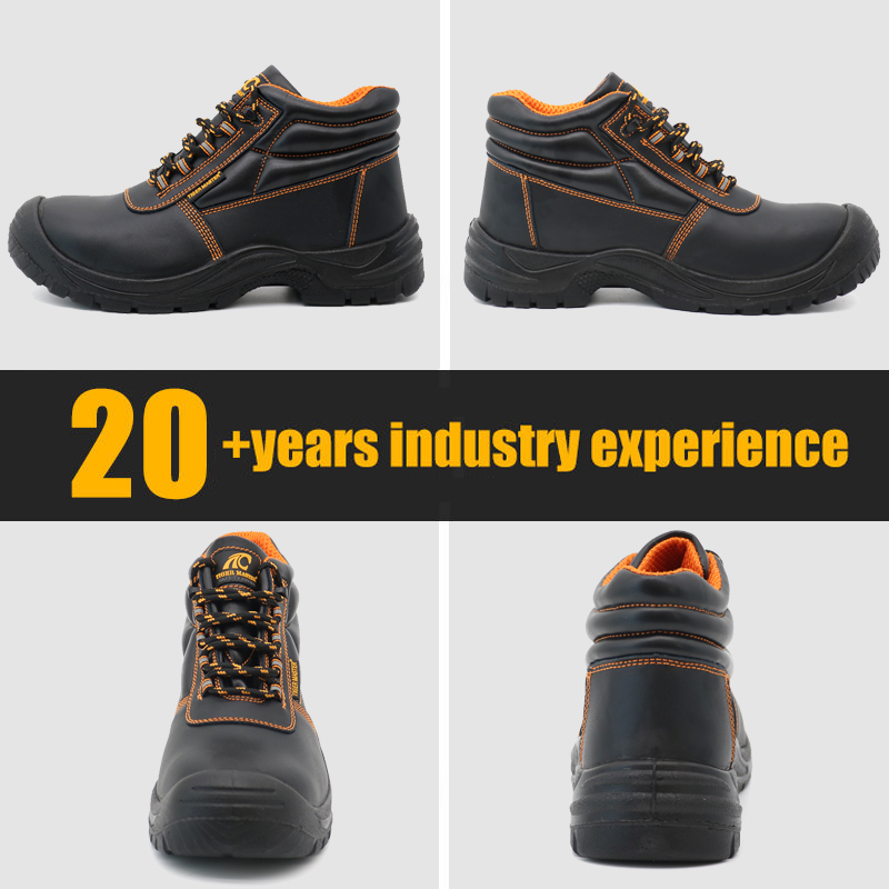 Steel Toe Work Safety Shoes for Men Construction