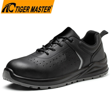 Steel Toe Anti-puncture Leather Safety Footwear Non-slip