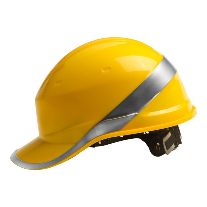 ABS Hi-vis Reflective Safety Helmet for Construction