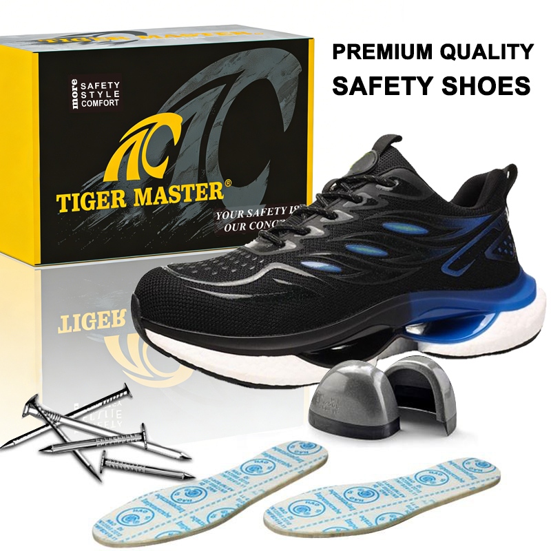 Steel Toe Fashion Sport Safety Shoes Lightweight