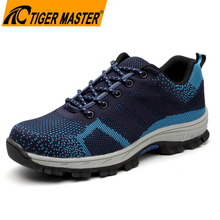 Anti-slip Breathable Sport Safety Shoes with Steel Toe
