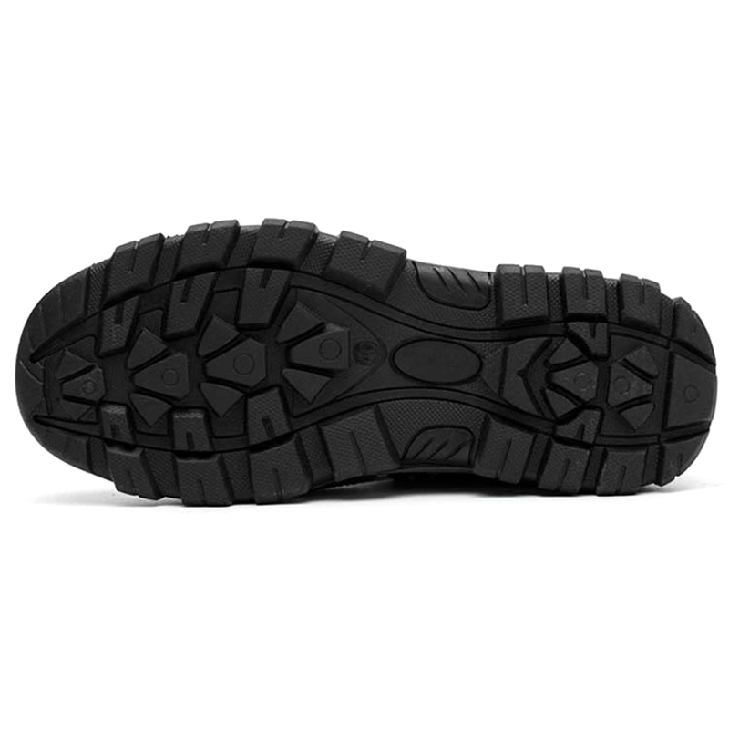 EU Steel Toe Rubber Sole Safety Shoes for Men Oil Resistant