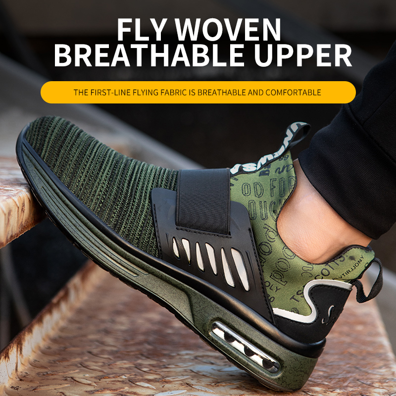 Comfortable Sport Safety Shoes with Steel Toe