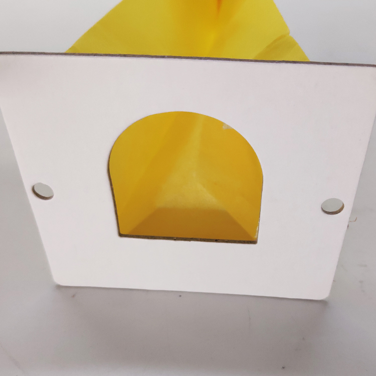 定制的黄色纸防尘滤袋更换真空吸尘器