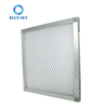 El aire acondicionado modificado para requisitos particulares galvanizó el filtro de aire primario G1 G2 G3 G4 de la placa HVAC del marco