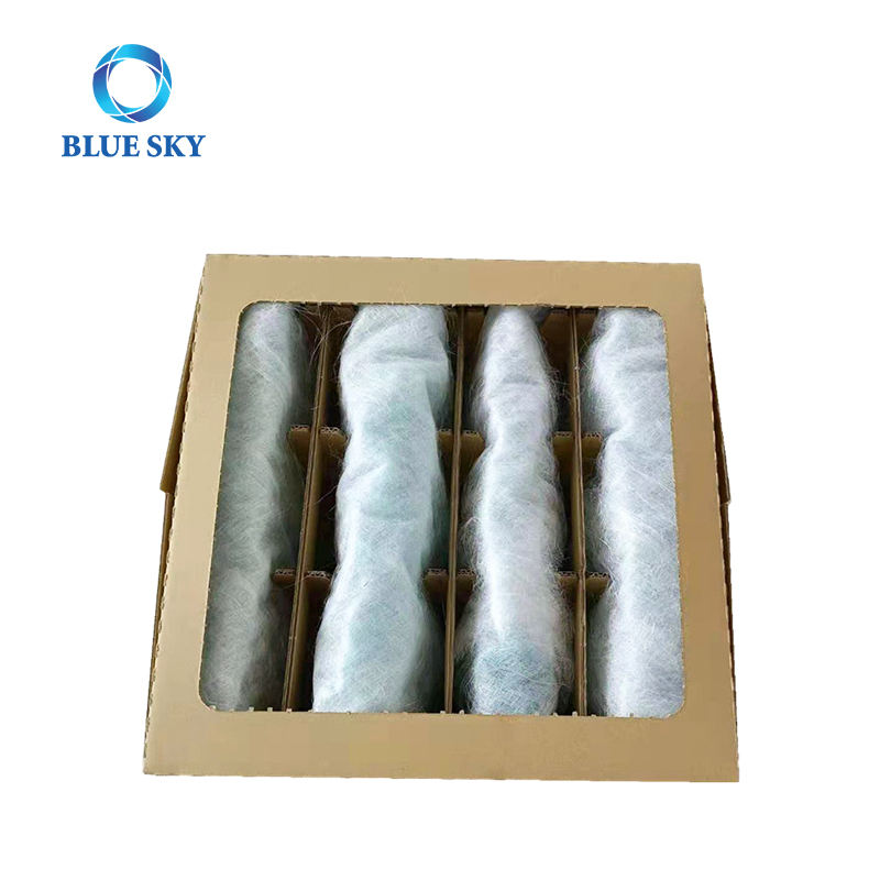 Cielo azul Alta eficiencia Resistencia a altas temperaturas DPA Cabina de pintura en seco Caja de trampa de niebla Filtro de niebla