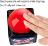 Alarm Buzzer Sound Push Button Toys Talking Toy Sound Machine for Game And Party Playing