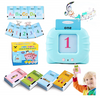 Spanish Early Education Machine Cute Audible Electronic Language Learning Interactive Device Talking English Toddler Flash Cards