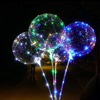 LED Bubble Balloon for Party Decoration Balloon Christmas Decoration Gifts High Quality 20 18 12 16 24 Inch Different Shape