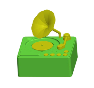 OEM Electronic Autism Learning Toys for Kids Digital Music Player Story Machine Mini Gramophone Phonograph