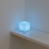 Rechargeable LED Cube Lamp Soft Glow Night Light for Nursery & Home Decor, Modern Bedside Lighting with Cubic Design