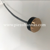 Transductor de ultrasonido de elemento piezoeléctrico de latón de 1MHz para caudalímetro ultrasónico
