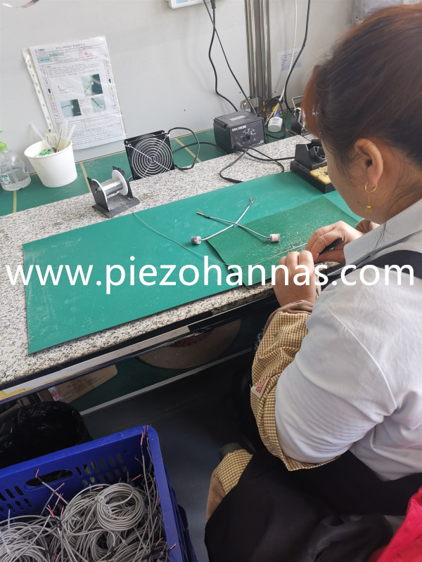 Alcicultor de aleaci&oacute;n de titanio Transductor de flujo de gas ultras&oacute;nico para medici&oacute;n del flujo de gases