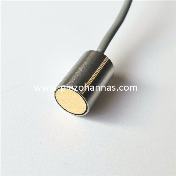 Transductor ultrasónico de acero inoxidable de 200 KHz para sensor de nivel