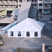 Палатка классической конструкции с алюминиевой рамой кедер 40x60 футов LP для улицы на 200 человек