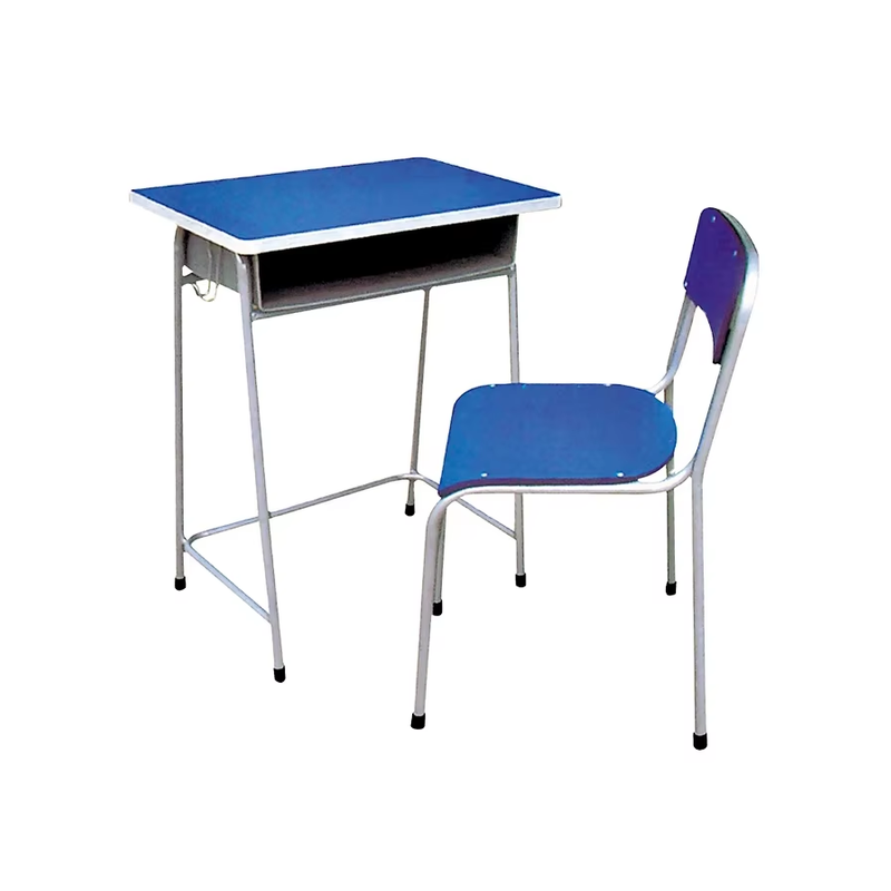 Cheap Modern Style Student Furniture School Furniture PVC Edge Cover Student Desk High Quality