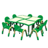 Elementary School Children Study Desk and Chair Set Table Kids and Set Chairs