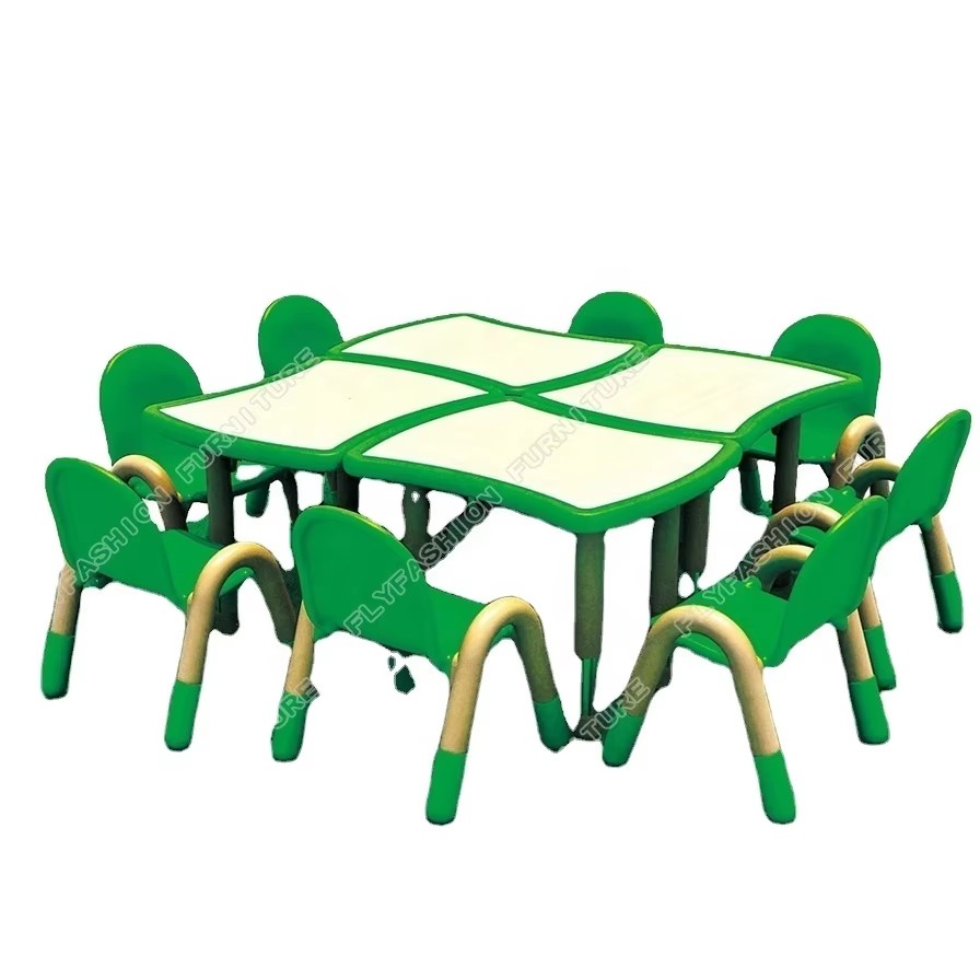 Elementary School Children Study Desk and Chair Set Table Kids and Set Chairs