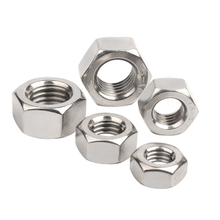 الفولاذ المقاوم للصدأ SS304 A4-80 DIN934 Hexon Hex Nuts