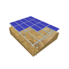 Panel solar El soporte de montaje de la rampa molida de la rampa de la rampa de tierra módulo de montaje de paneles planos