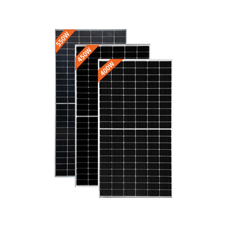 400W450W550W Panel solar de un solo cristal Panel de generación de energía fotovoltaica Hogar y paneles fotovoltaicos fuera de la red