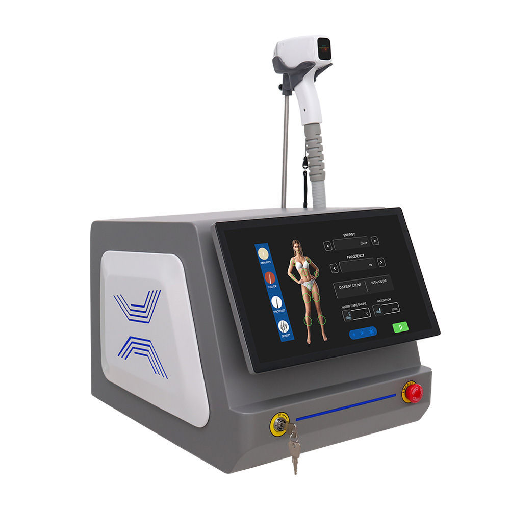 Professionelles 808-nm-Diodenlaser-Haarentfernungsgerät für Salon und Klinik