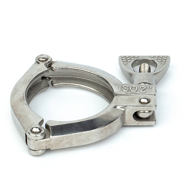 Санитарная двойная булавка резьба гайка зажима