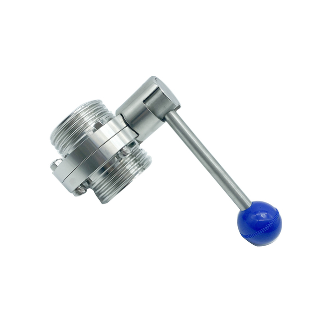 Санитарная дроссельная заслонка с резьбой 3A для аптеки