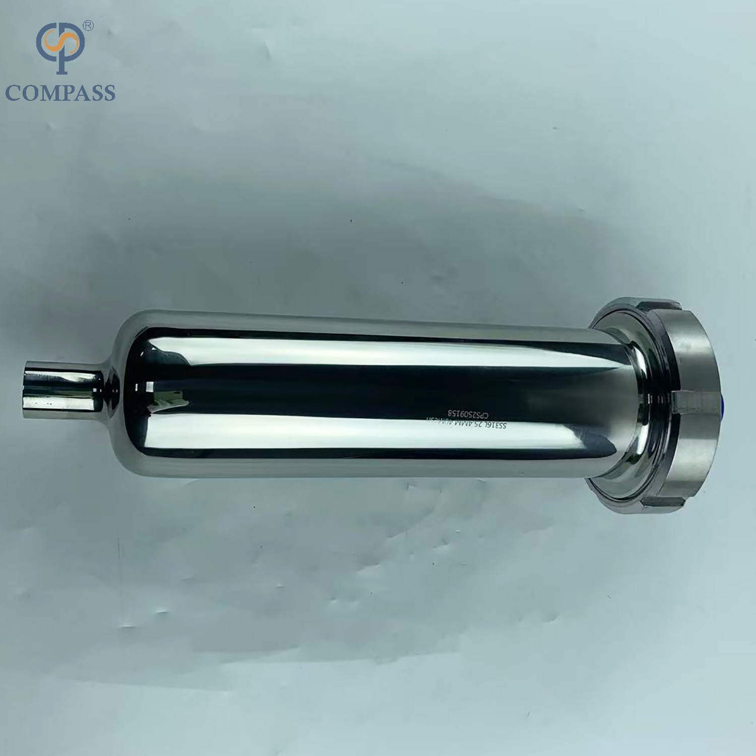 SS316L ПИЩЕВОЙ САНИТАРНО-ГИГИЕНИЧЕСКИЙ НЕРЖАВЕЮЩИЙ СТАЛЬ САНИТАРНЫЙ СВАРНОЙ ПРЯМОЙ ФИЛЬТР