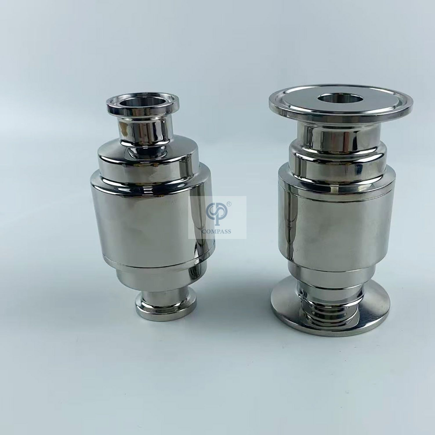 Снижение давления, 1-дюймовый SS316L Tri, зажимной концевой пароотделитель