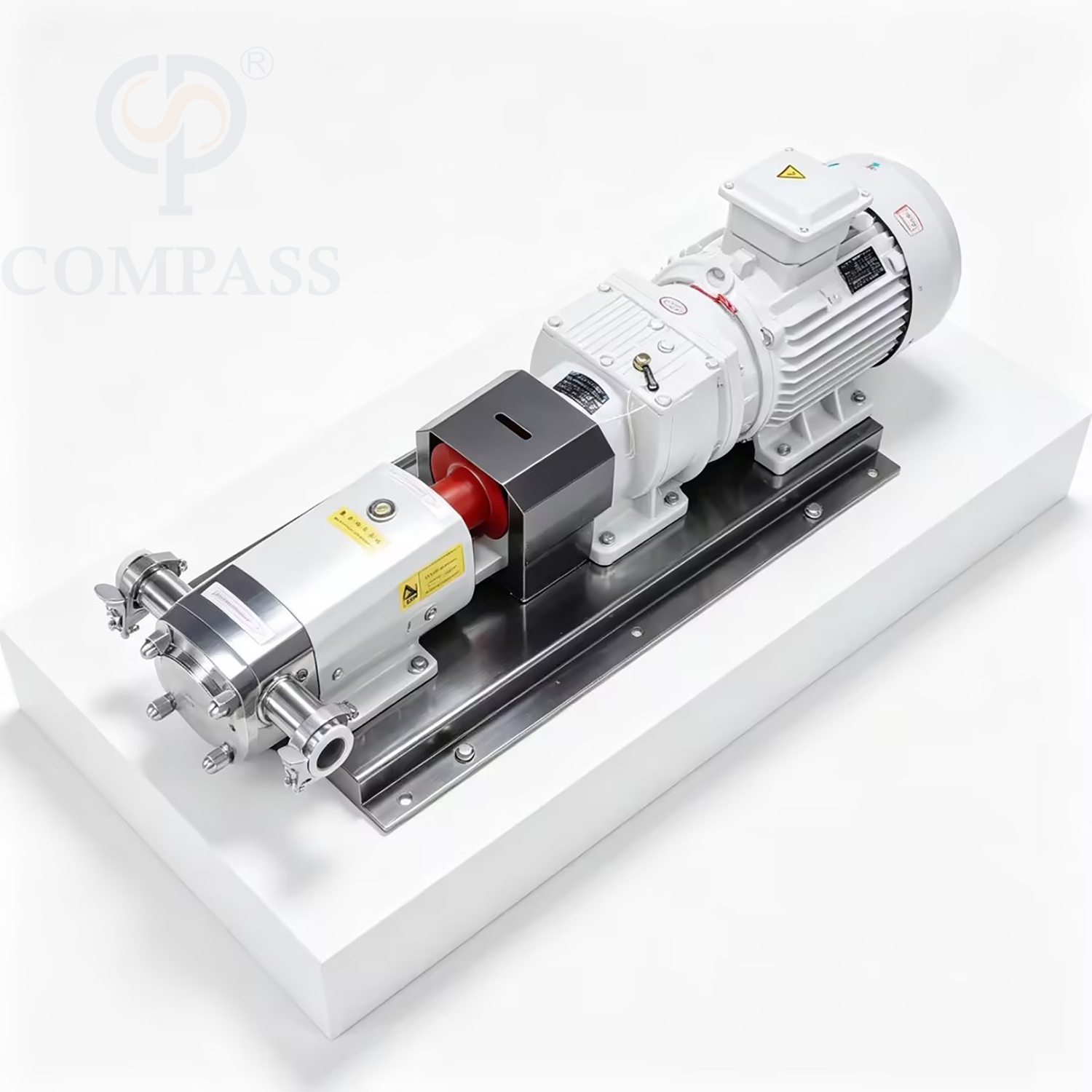 ZB3A-12-2.2kw SS316L 400V 50HZ Санитарная нержавеющая сталь OEM Электрический зубчатый насос с постоянным передаточным числом для сливок и шоколада