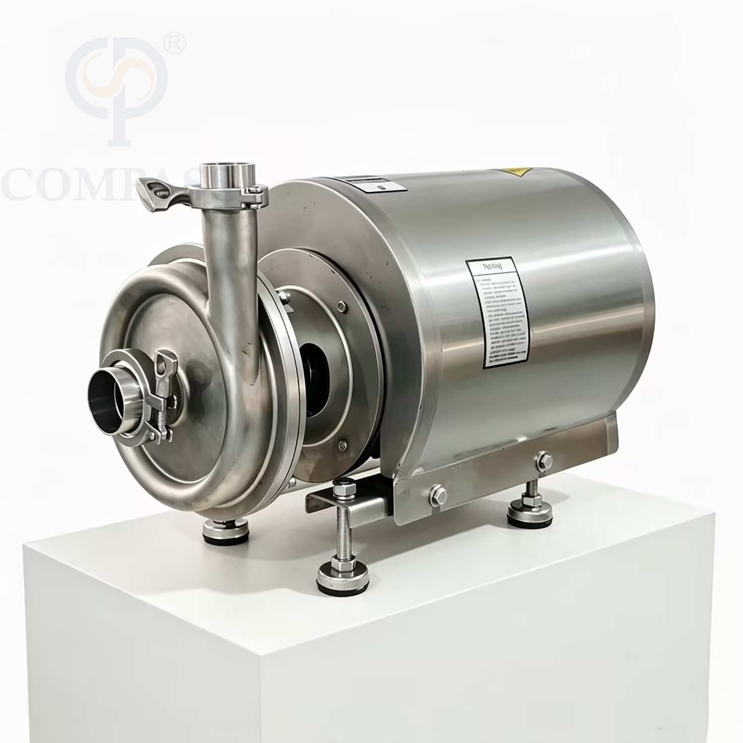 KSCP-10T-24M-2.2KW Санитарно-гигиенический пищевой центробежный насос SS304 OEM 415V с круглой защитной крышкой двигателя