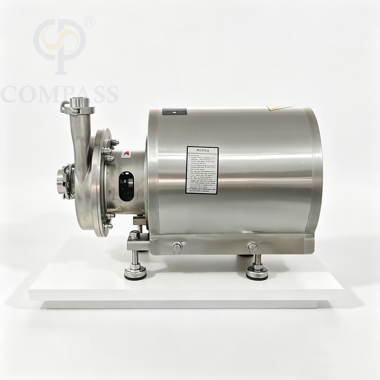 KSCP-10T-24M-2.2KW Санитарно-гигиенический пищевой центробежный насос SS304 OEM 415V с круглой защитной крышкой двигателя