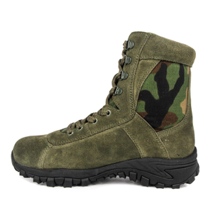 Botas safari militares camuflaje verde oliva 7281