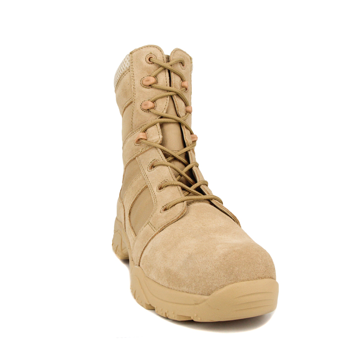 Botas safari militares antideslizantes especiales para hombre con cremallera 7279