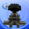 Aspetic diaphragm valve for high purity application