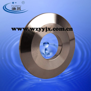 Stainless Steel Sanitary End Cap with Hole