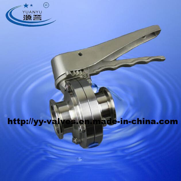 Triclamp Butterfly Valve Sanitary Stainless Steel
