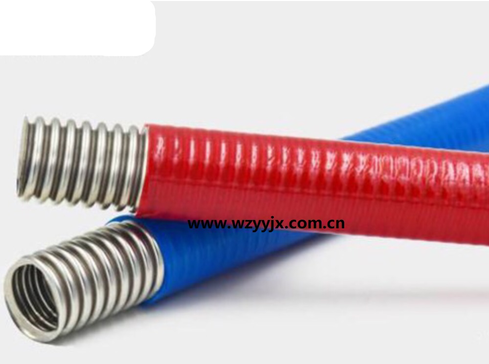 Stainless Steel Spiral Pipe With PVC coating