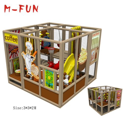 Children indoor playground with slides for sale