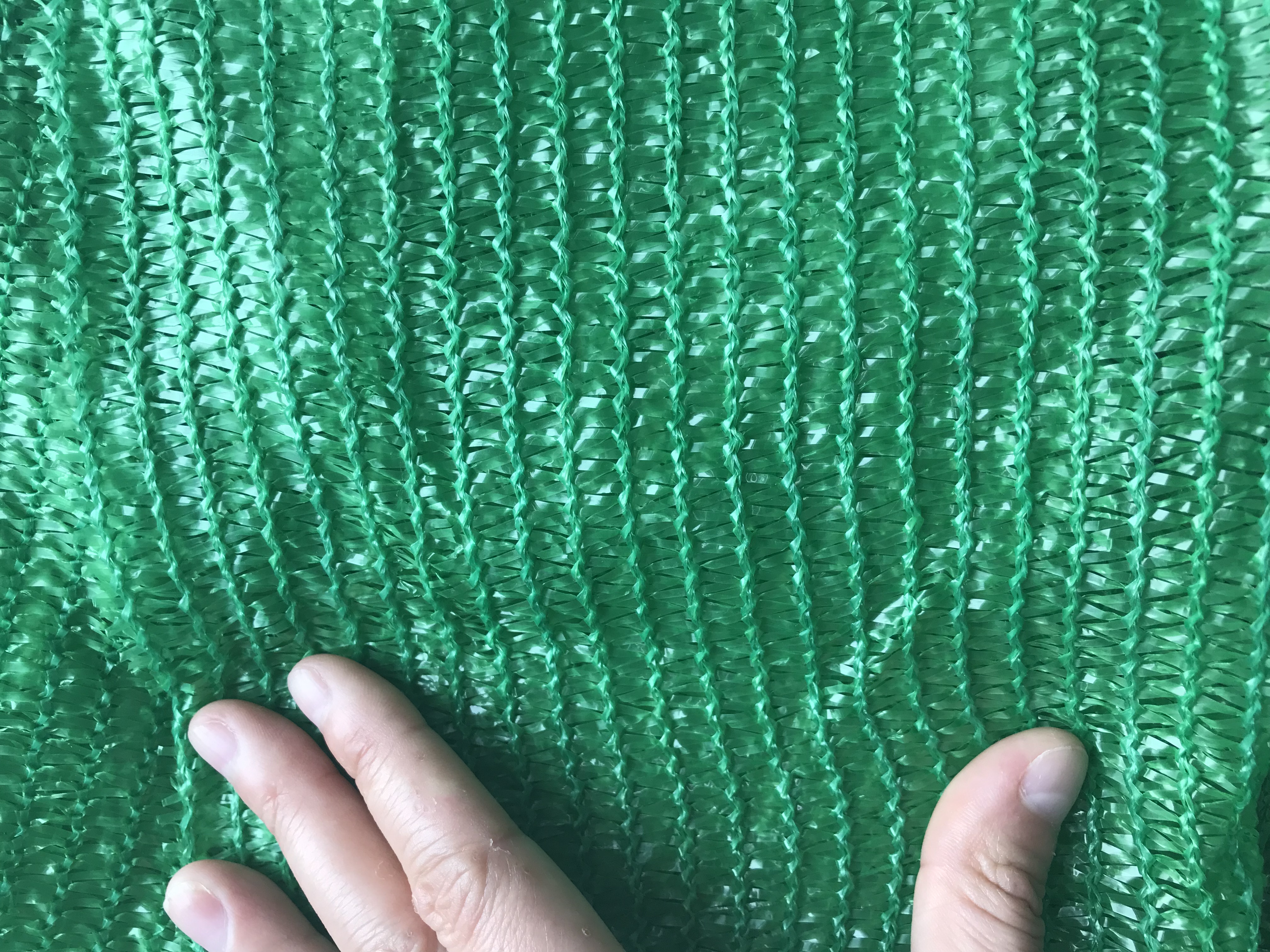 HDPE Three Needles Green Tape Shade Net for Greenhouse